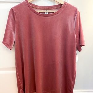 Pink Velvet Old Navy T-Shirt